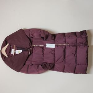 Cole Haan Women's Box-Quilt Down puffer coat. M. NWT.